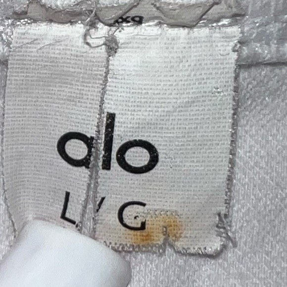 Alo Yoga Seamless Delight High Neck Bra Womens Size L Athleisure Lounge Workout - Picture 7 of 9